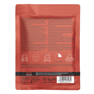 BEAUTY PRO VITAMIN-C Brightening Sheet Mask - 100% Biodegradable